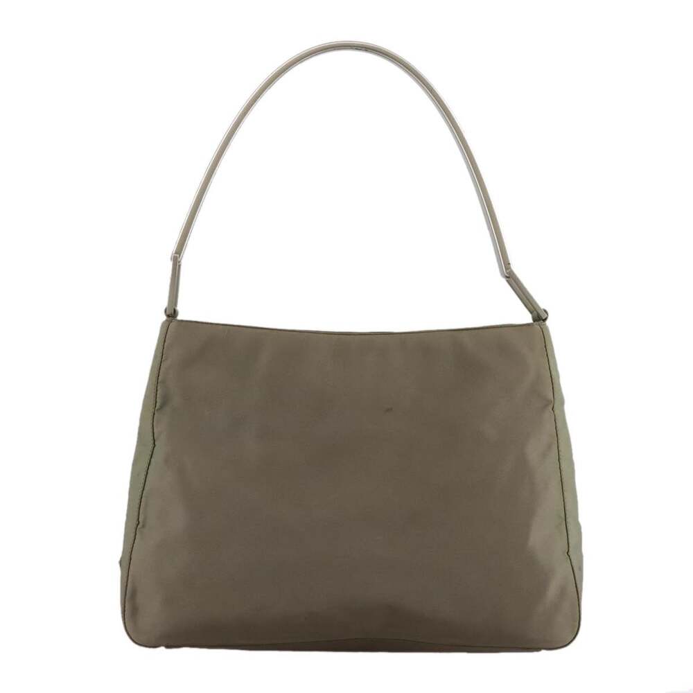 Prada Nylon Shoulder Bag Khaki Green